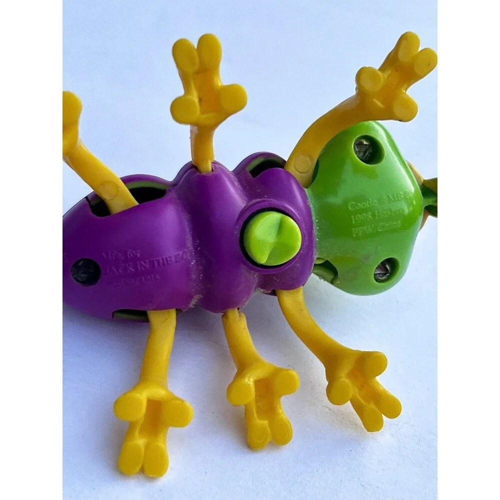 1998 Jack in the Box Hasbro Cootie Bug Toy Figure Restaurant Premium Vintage